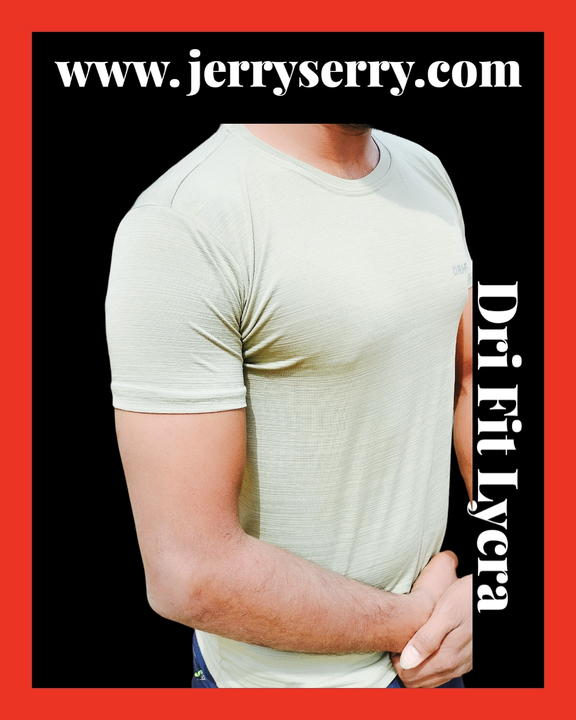 T-shirts,dri-fit lycra tshirt,round neck tshirt  uploaded by JAS CREATION HUB 📱7500942600 on 3/24/2024