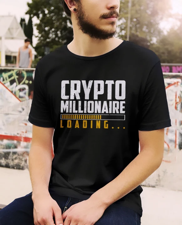 Black Crypto T-shirt  uploaded by business on 3/24/2024
