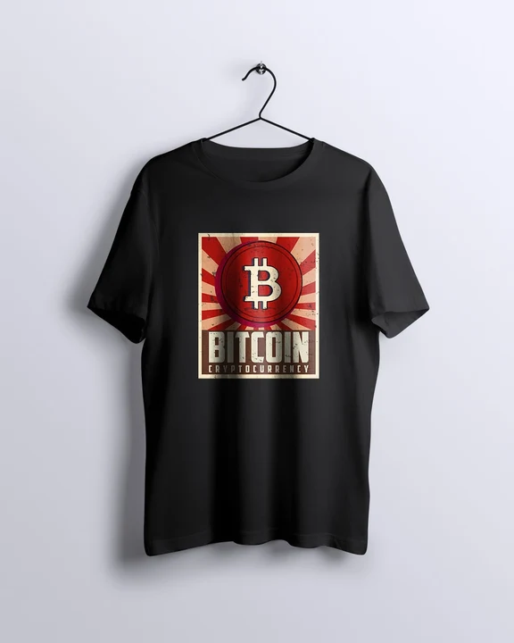Black Crypto T-shirt  uploaded by Shopalcon on 3/24/2024