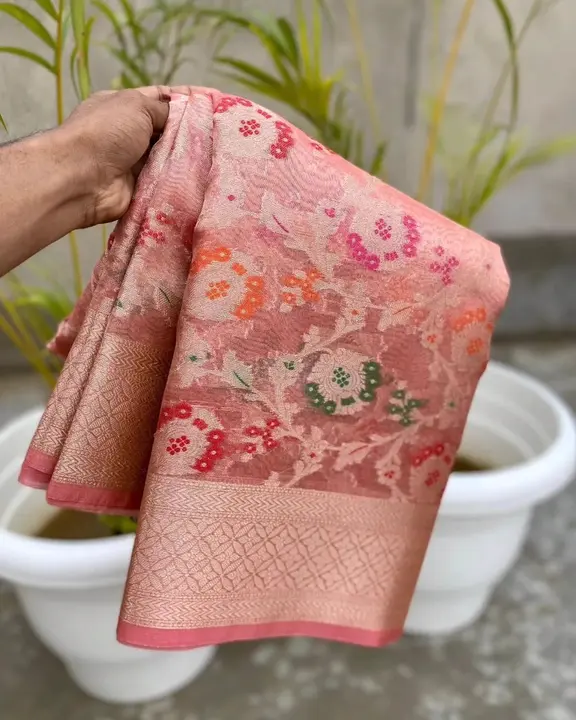 Tissue  uploaded by M.S Silk Saree on 3/24/2024