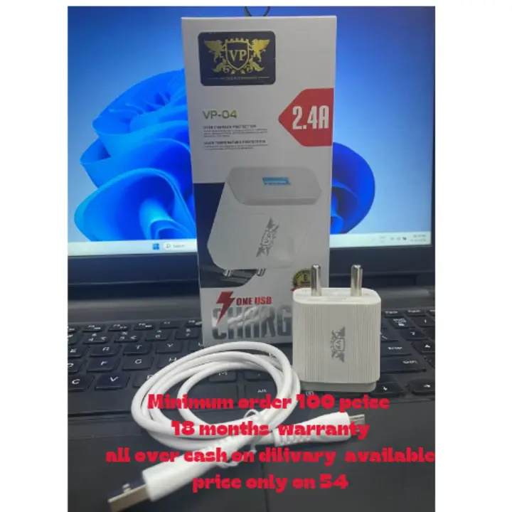 Single usb mobile charger  uploaded by TIRANGA TECHNOLOGY on 3/24/2024