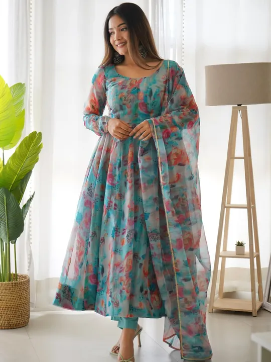 Fancy women's ethnics stylish kurta set with dupatta  uploaded by business on 3/25/2024