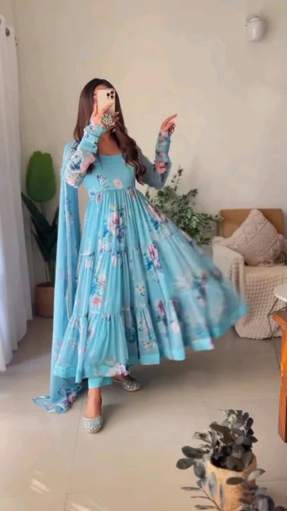 Fancy women's ethnics stylish kurta set with dupatta uploaded by HAPPY CREATION on 3/25/2024