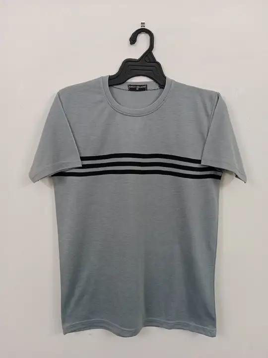 Striped Mens Half sleeve t-shirt  uploaded by Jagtar knitwears on 3/25/2024