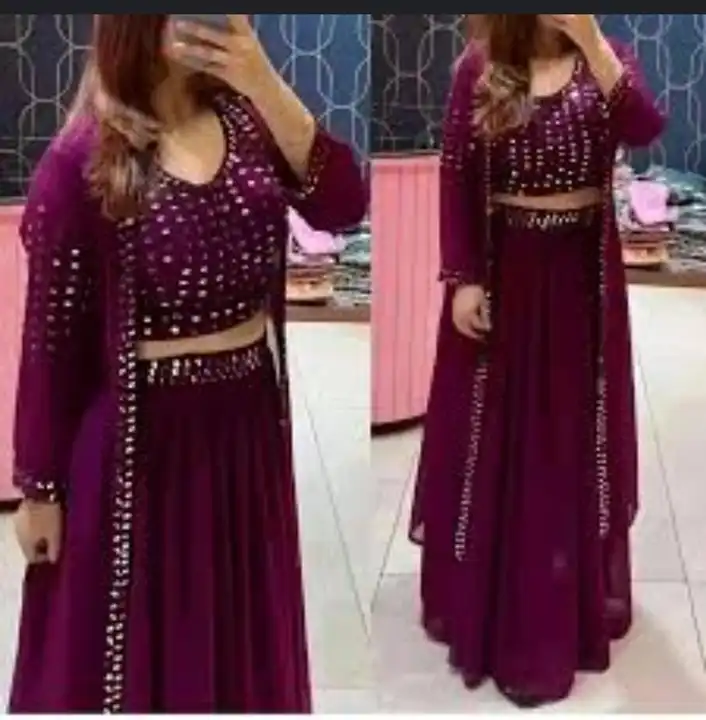 LOT LO OFFER

➡️LEHNGA COLLECTION
PARTY WEAR 3 PCS LEHNGA SET FOR WOMEN

➡️FRESH STOCK WITH POUCH PA uploaded by Krisha enterprises on 3/25/2024