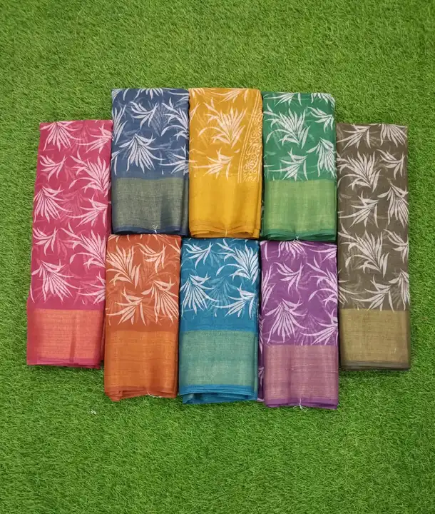 5by2 cotton sarees uploaded by Sawariya Saree  on 3/25/2024