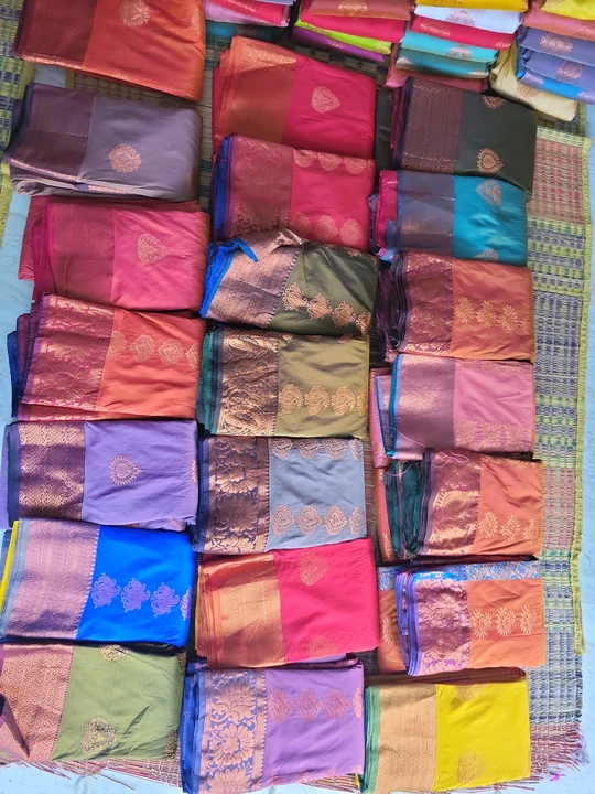 Semi silk sarees  uploaded by P.A.K TEX on 3/26/2024