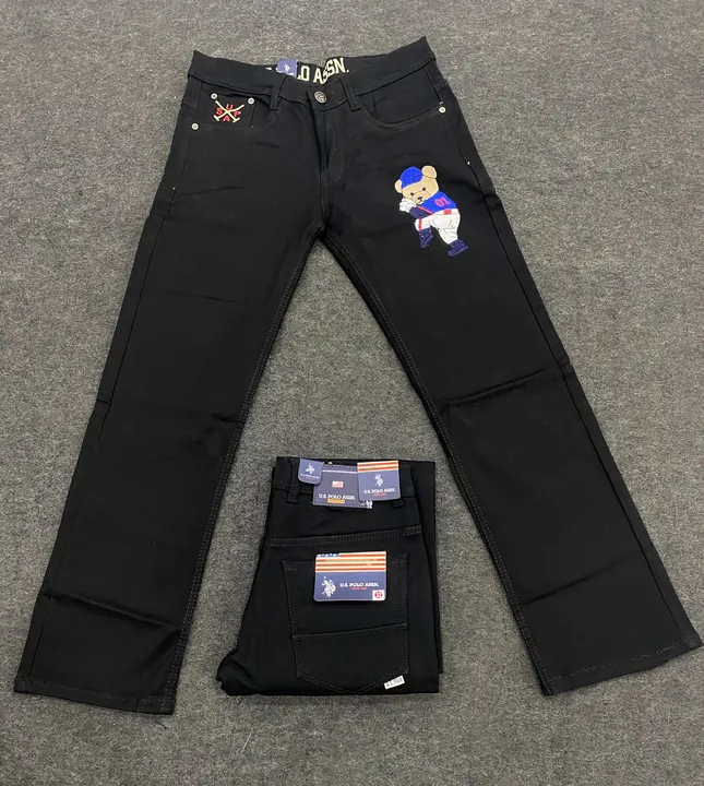 Z Black jeans full straight Lycra jeans 👖 size 28/34  uploaded by business on 3/26/2024