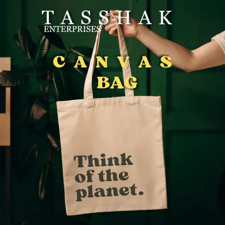 Canvas Tote Bag  uploaded by TASSHAK ENTERPRISES on 3/26/2024