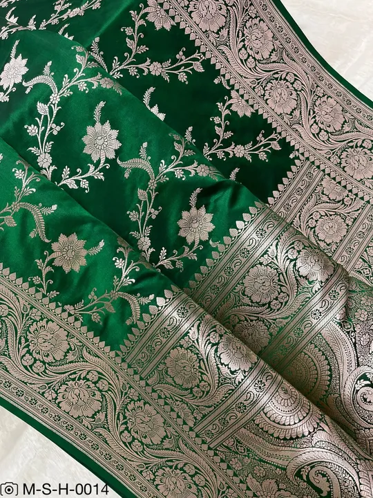 Banarasi excellent mashru silk Saree  uploaded by M S fabrics on 3/26/2024