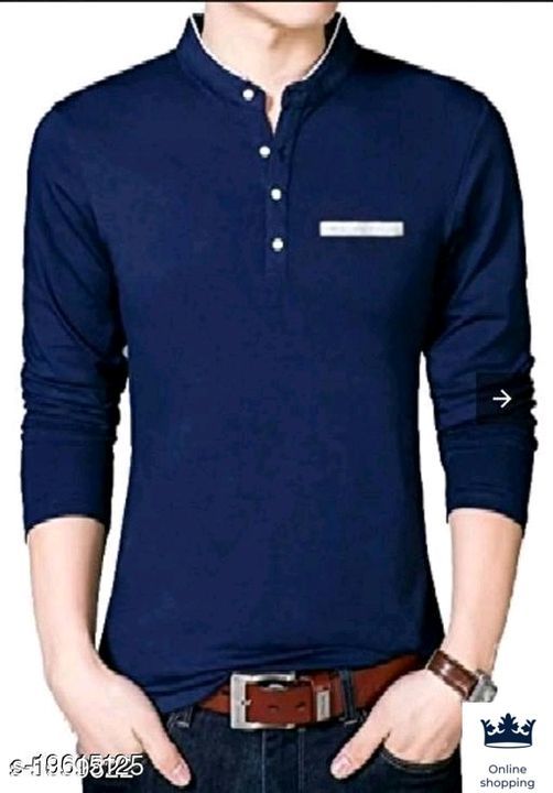 Classy Modern Men Tshirts

Fabric: Cotton Blend
Sizes:
S (Chest Size: 36 in, Length Size: 26 in) 
XL uploaded by Online shopping on 3/25/2021