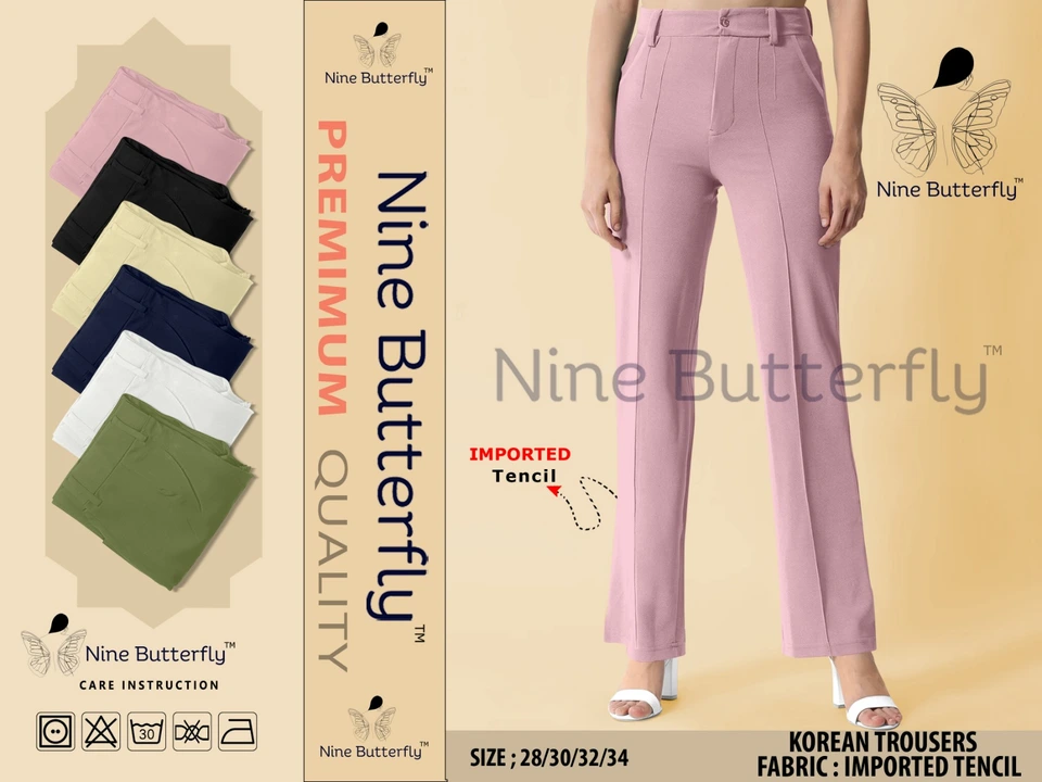 Korean trousers pants  uploaded by Nine Butterfly on 3/27/2024