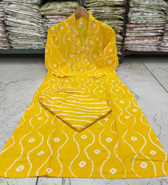 Product uploaded by Jaipuri wholesale gotta patti kurtis nd sarees on 3/27/2024