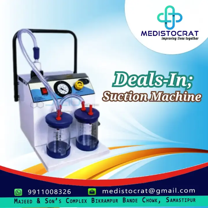 Post image Looking to buy hospital furniture and critical care equipment? Medistocrat can assist you! We provide a wide range of products, including hospital beds, OT tables, OT lights, autoclave machines, anaesthesia workstations, ventilators, patient monitors, ECG machines, and BiPAP machines, all available at the best prices possible. Our medical devices and supplies are perfect for healthcare solutions and can be used in diagnostic centers, laboratories, pharmacies, and healthcare departments in cities like Bihar, Samastipur, Darbhanga, Muzaffarpur, Vaisshali, and Hajipur.
MedicalDevice #MedicalSipplies #BiharHealthCare #HealthCareEquipment #HealthCareSolutions #BiharHealthDept #SamastipurNews #Samastipur #Darbhanga #Muzaffarpur #MuzaffarpurSmartCity #MuzaffarpurNews #Vaisshali #vaishaliNews #HajipurNews #Hajipur #laboratorytechnician #pharmacy #laborayories #diagnosticcentre