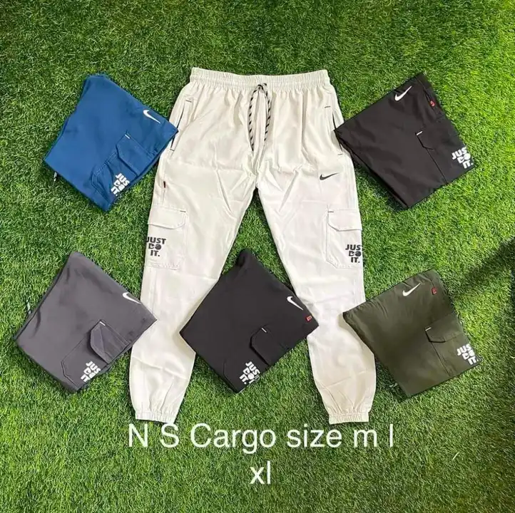 Ns laycra cargo joggers in multi color size.M.L.XL uploaded by Crown sports  on 3/28/2024