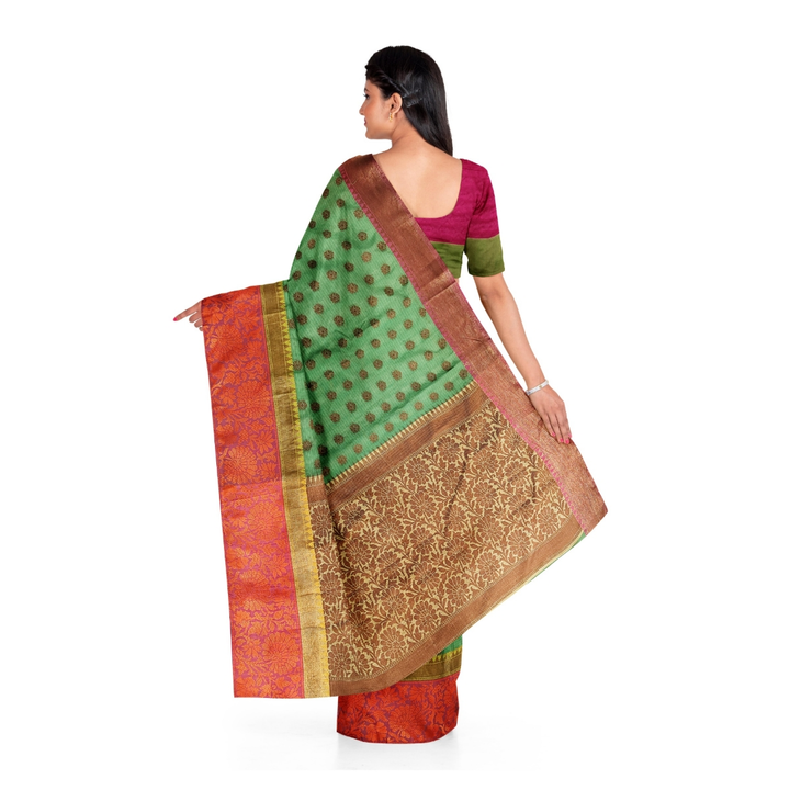 IHITA Green Art Silk Saree  uploaded by Esskay International on 3/28/2024