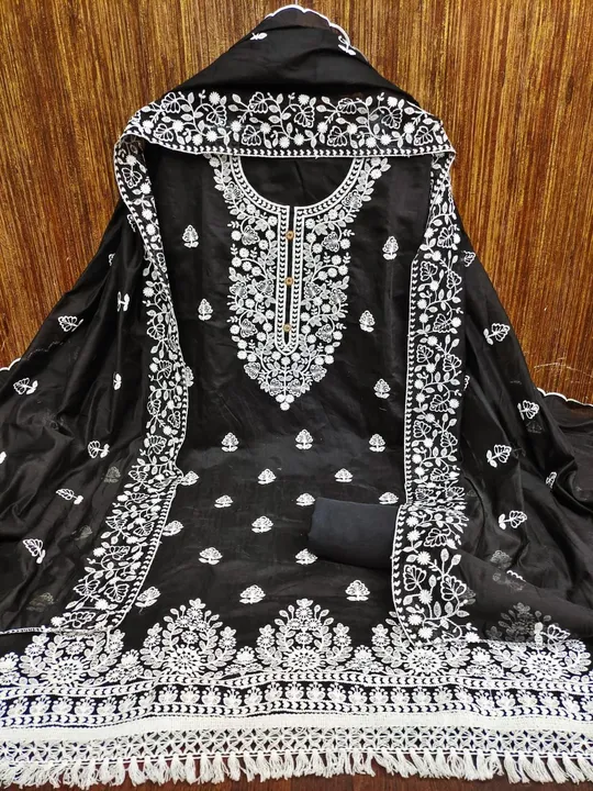 Chanderi  uploaded by Kesari Nandan Fashion saree and dress material on 3/28/2024