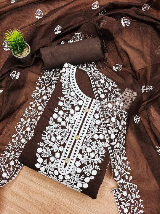 Chanderi  uploaded by Kesari Nandan Fashion saree and dress material on 3/28/2024