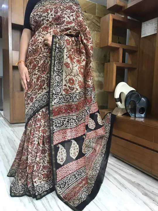 Chanderi Silk Saree  uploaded by Indiana Creations  on 3/28/2024