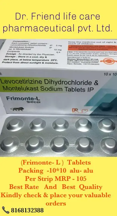Product uploaded by DR. FRIEND LIFE CARE PHARMACEUTICAL COMPANY  on 3/28/2024