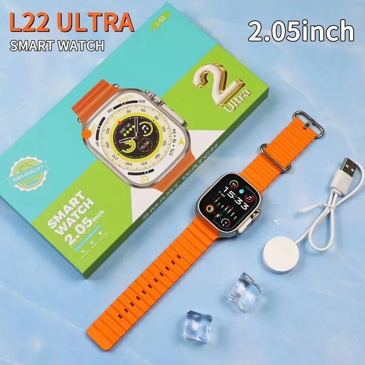 *🔥L22 Ultra 2 Smart Watch Available 🔥49mm Dial With Lock and Screw uploaded by M.H dresses on 3/28/2024