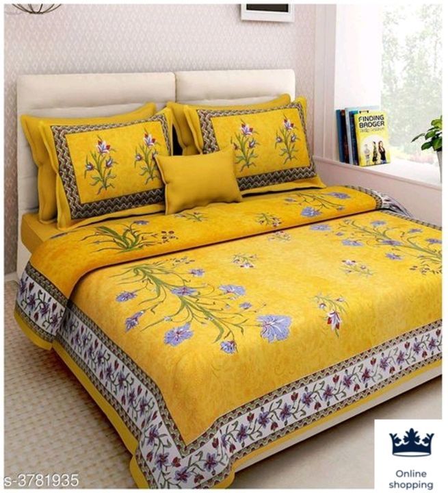 Jiya Attractive 100% Cotton Printed Double Bedsheets Vol 18

Fabric: Bedsheet -100% Cotton, Pillow C uploaded by Online shopping on 3/25/2021