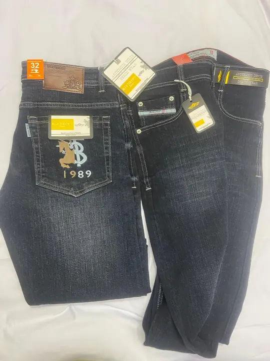 Men's jeans flat finish  uploaded by Blue Touch jeans on 3/28/2024