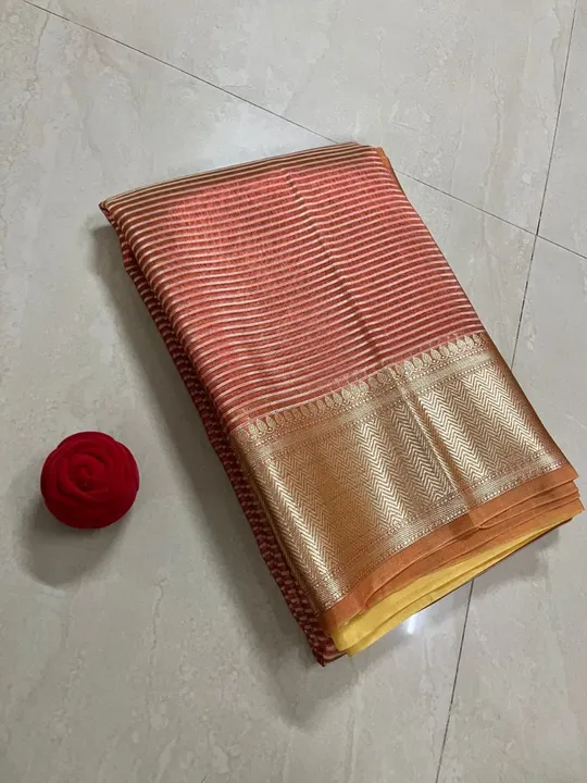 Banarasi teecu silk saree  uploaded by Rhaman Silk sarees on 3/28/2024