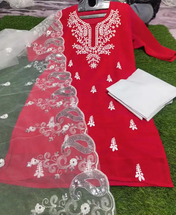 Kurti set uploaded by Unique collection on 3/29/2024
