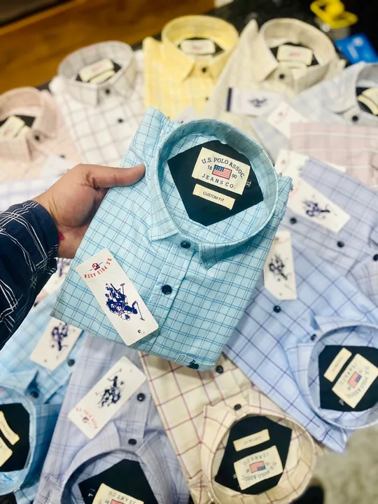 *MENS twill  fabric CHECKS SHIRT HEAVY COTTON*

*SIZE. M. L. XL. * 
*INCH38.40. 42. 

*ARTICALS. 5PE uploaded by K.KALIA APPARELS  on 3/29/2024