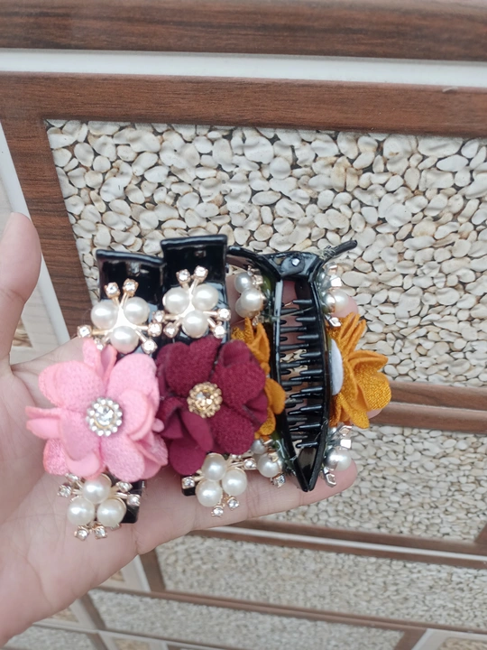 Premium Quality handmade fancy mirchi clips  uploaded by Sk Hair Accessories on 3/29/2024