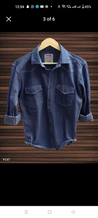 Denim shirts  uploaded by business on 3/29/2024