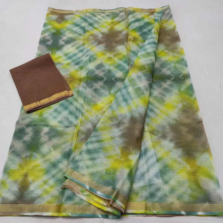 pure Kota cotton saree  uploaded by Handloom fabric on 3/29/2024