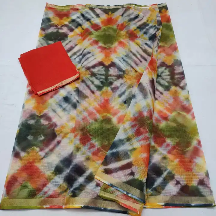 pure Kota cotton saree  uploaded by Handloom fabric on 3/29/2024