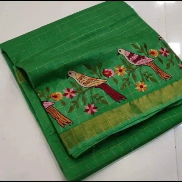 BHAGALPURI KOTA STPLE SAREE  uploaded by S.N.COLLECTIONS  on 3/29/2024