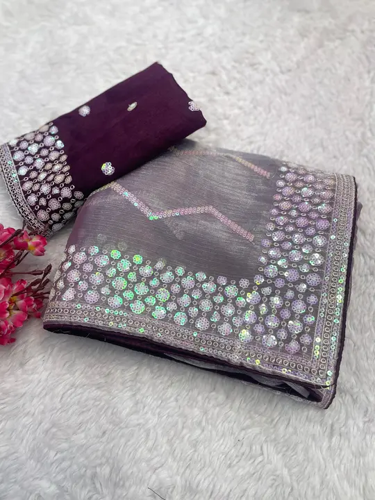 Jimmy choo saree uploaded by business on 3/30/2024
