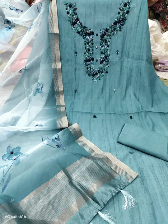 Handloom  uploaded by Vivah collation / suits on 3/30/2024