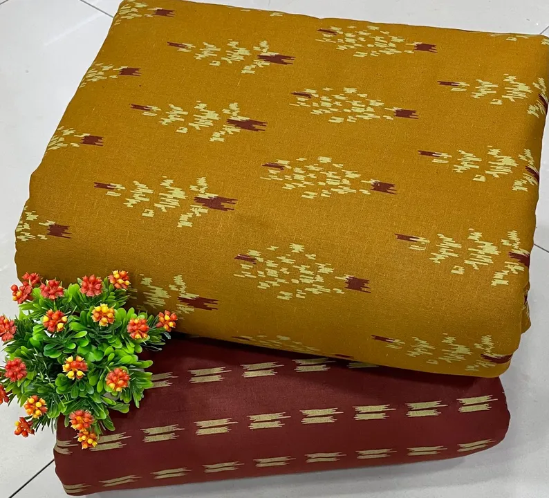 Pure cotton without dupatta cut 2.5 btm 2.5 uploaded by Heena fashion house on 3/30/2024