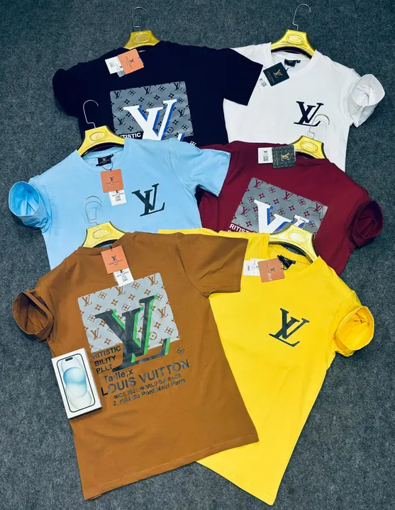 LV COTTON LYCRA TSHIRTS  uploaded by business on 3/30/2024