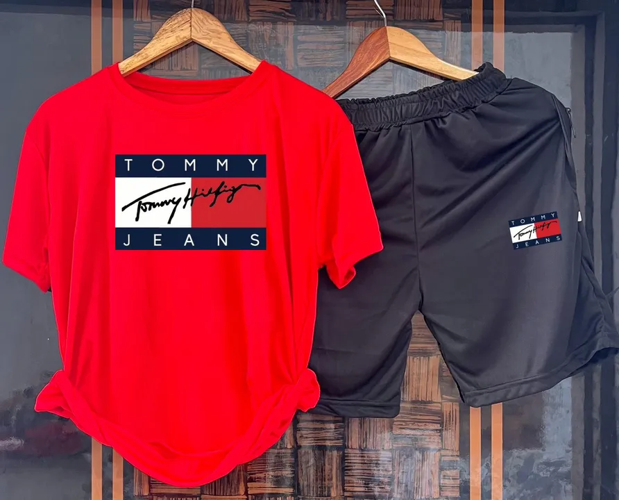 Tshirt Short Combo 

Tommy Brand 

Good Quality Tracksuit 

Half Sleeve T-shirt and Short  uploaded by Stylish World on 3/30/2024