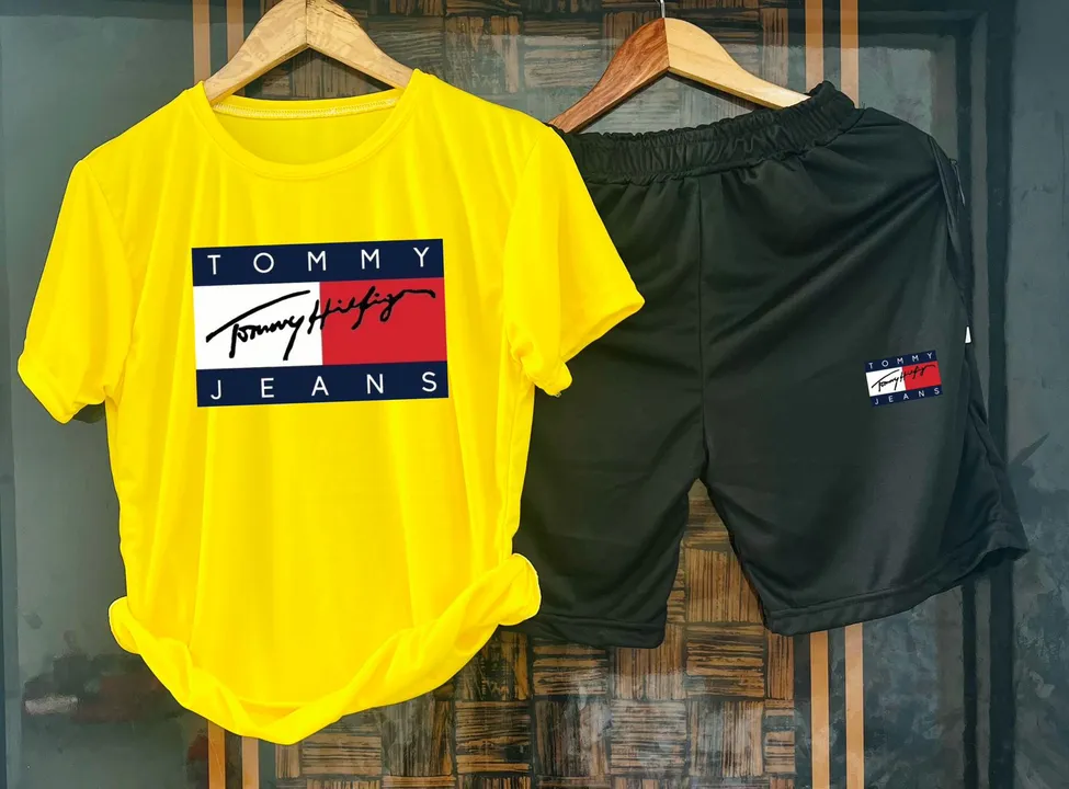 Tshirt Short Combo 

Tommy Brand 

Good Quality Tracksuit 

Half Sleeve T-shirt and Short  uploaded by business on 3/30/2024