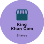 Business logo of king khan communication