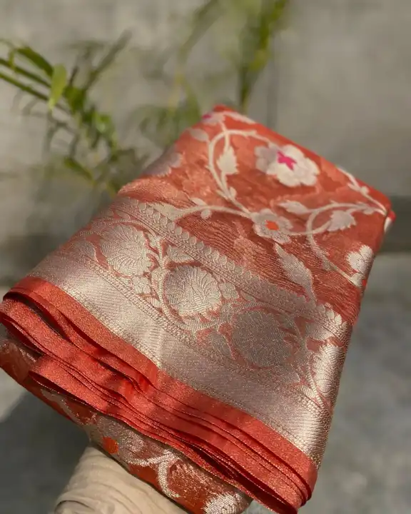 Crush Tissue  uploaded by M.S Silk Saree on 3/31/2024