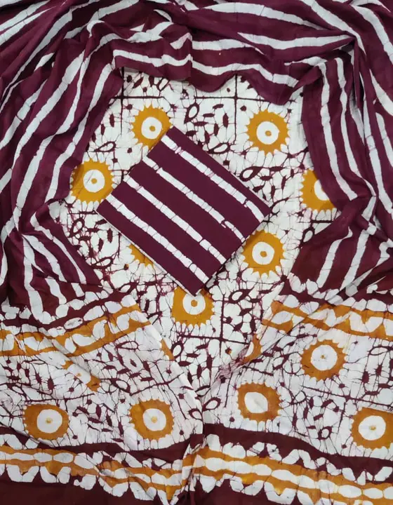 Hand block print cottan Suit  uploaded by Pooja handicrafts  on 3/31/2024