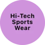 Business logo of Hi-Tech sports wear