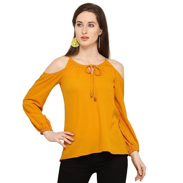 Khichdi Women Western Trendy Yellow Top uploaded by business on 7/19/2020