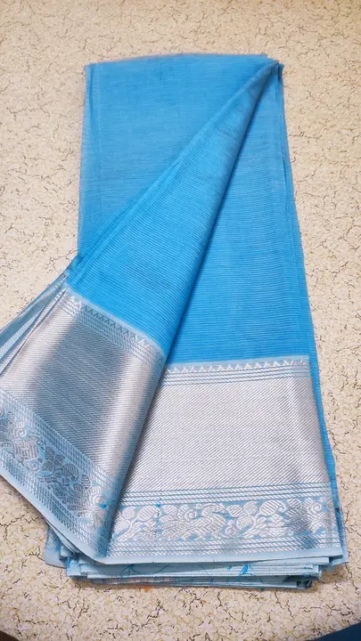 Mangalagiri handlooms silk sarees manufacturers wholesale price 6300366908 uploaded by business on 4/1/2024