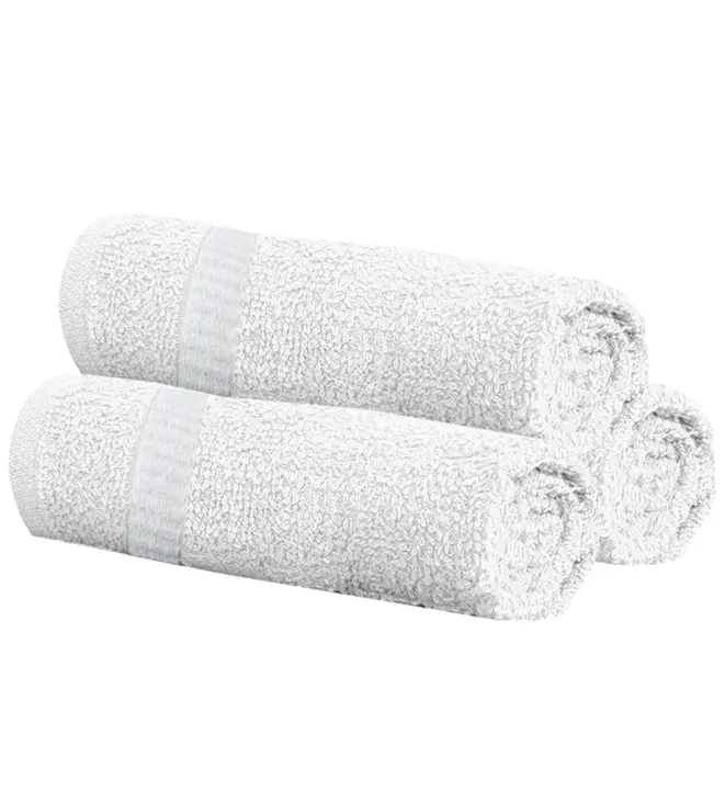 Pure white towels available for hotels & lounges uploaded by Sanjay textiles on 4/1/2024