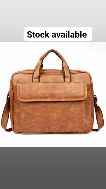 Mh bag creation new design flap laptopbag leatherite uploaded by MH BAG CREATION on 4/1/2024