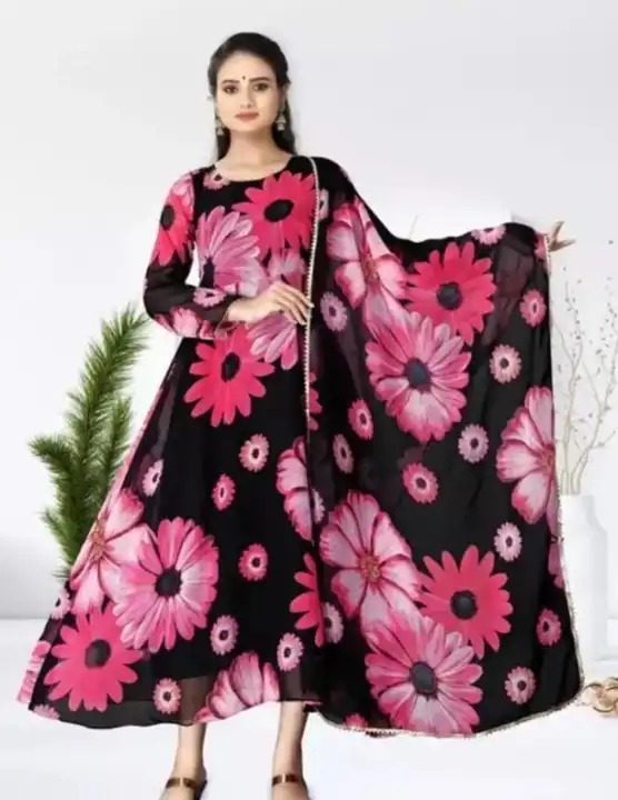 GOWN DUPPATA uploaded by business on 4/1/2024